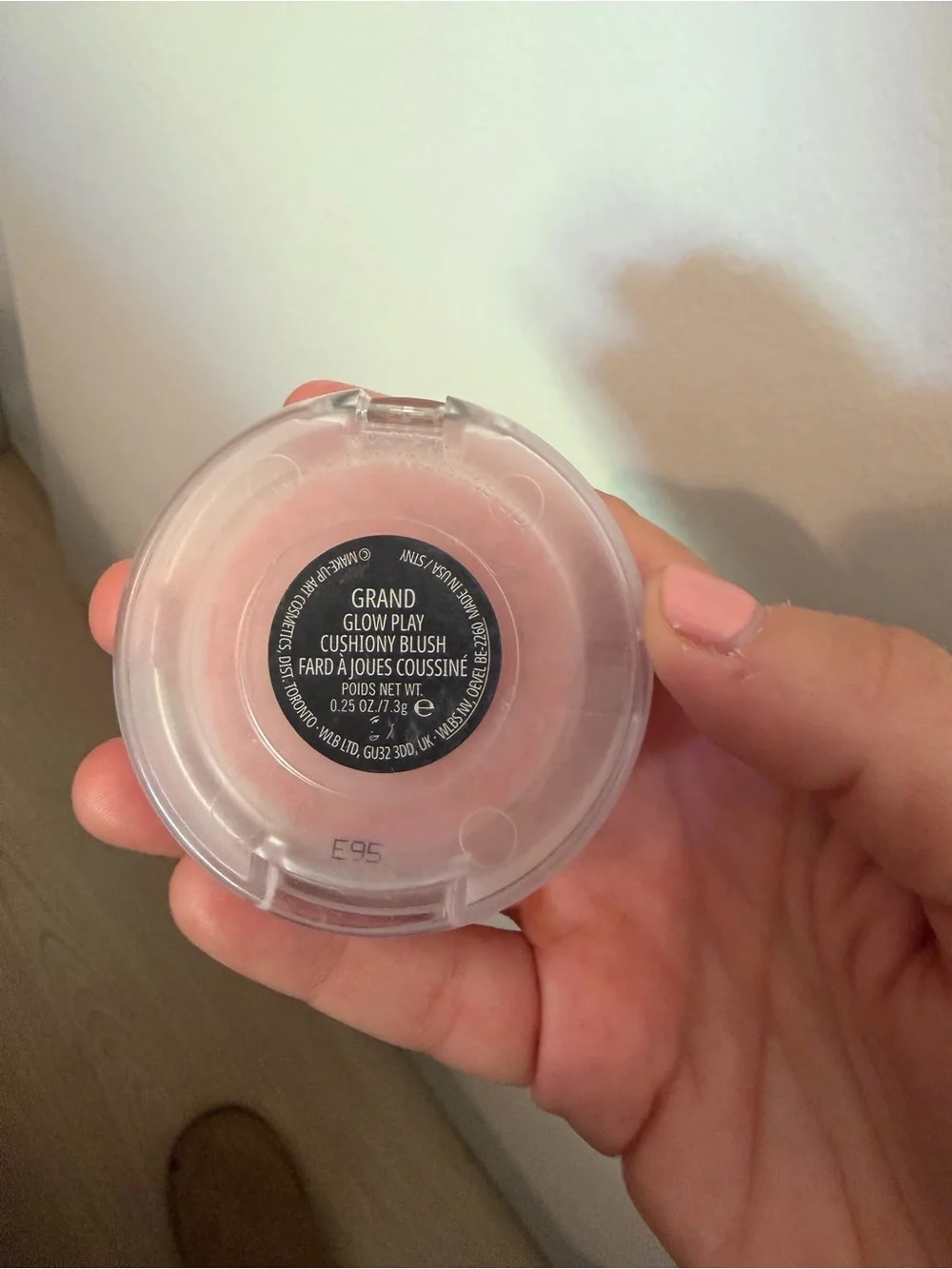 MAC Blush in Grand - Peachy Coral Cheek Color used once